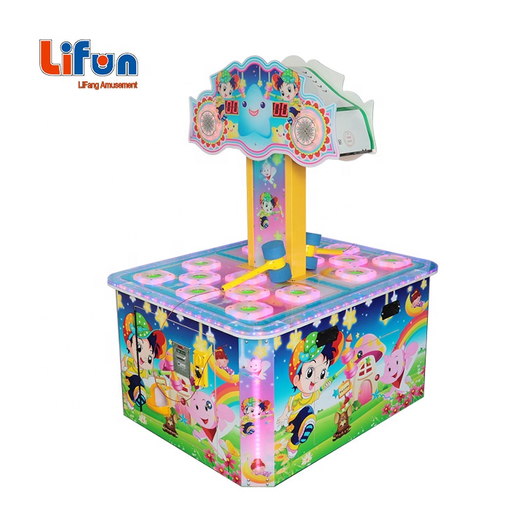 Whack A Mole Arcade - Children Ticket Lottery Hit Mouse Hammer