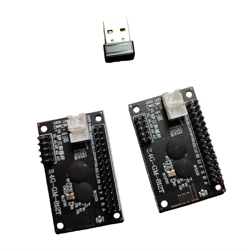 A99E-2.4G Wireless 2 Players F - Joystick Arcade Parts ulasan dan harga