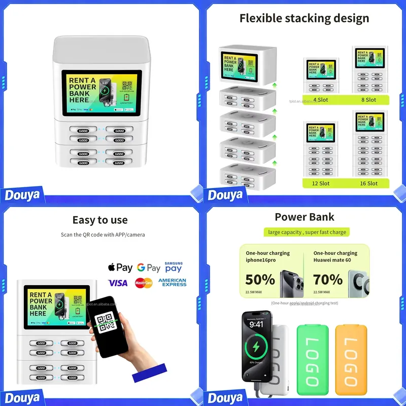 QR 8slots Scan Code Mobile Pow - Vending Machine Qr Code ulasan dan harga