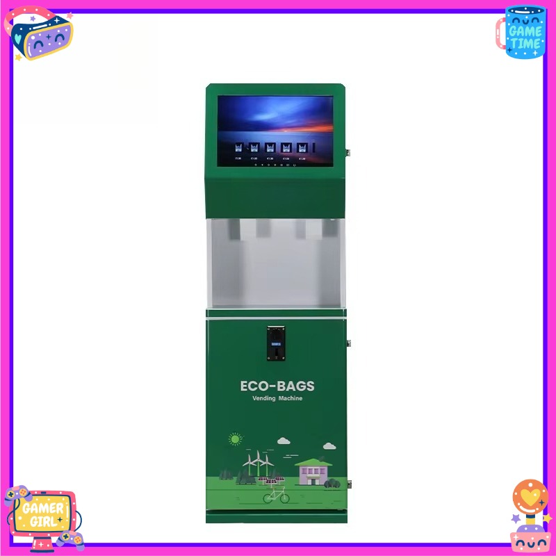 Custom Smart Plastic Bag Recyc - Vending Machine Qr Code ulasan dan harga