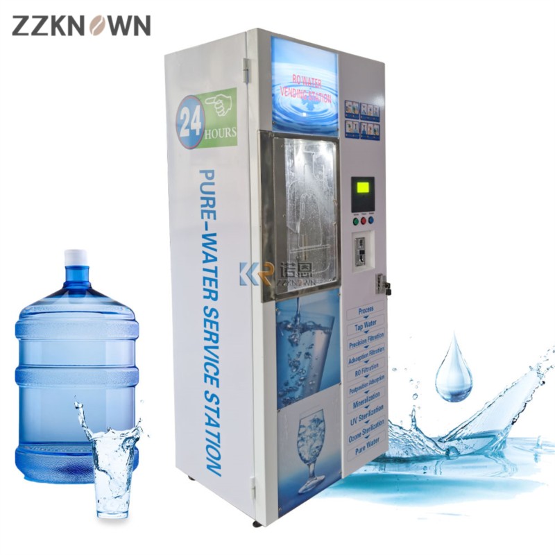 Customizable Ice and Water Ven - Vending Machine Qr Code ulasan dan harga