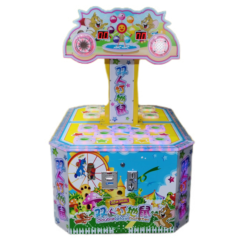 LED 2/4/6/8 Player Arcade Hamm - Whack A Mole Arcade ulasan dan harga