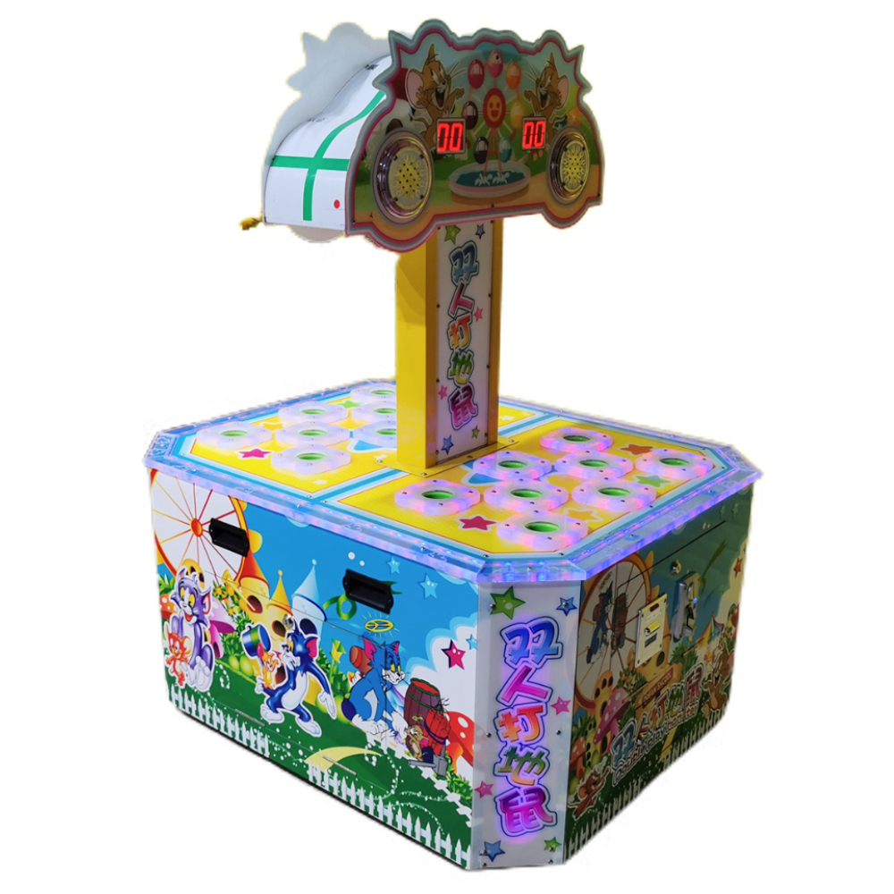 LED 2/4/6/8 Player Arcade Hamm - Whack A Mole Arcade ulasan dan harga