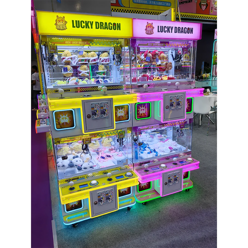#New Colorful Claw Machine Luc - Arcade Toy Claw Vending Machine ulasan dan harga