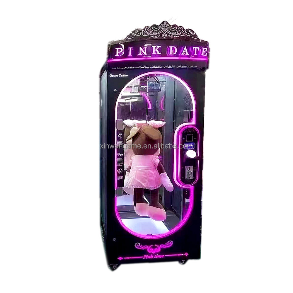 Pink Date Gift Pluche Plush Ki - Arcade Toy Claw Vending Machine ulasan dan harga