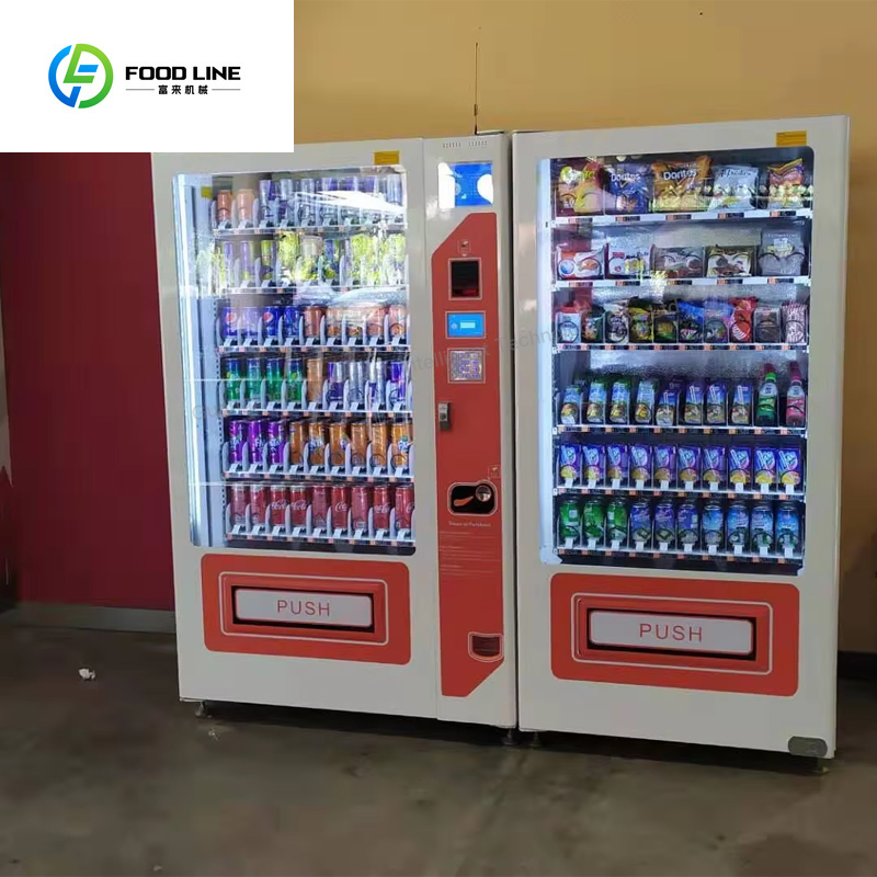 FL Customized Self Service Foo - Vending Machine Qr Code ulasan dan harga