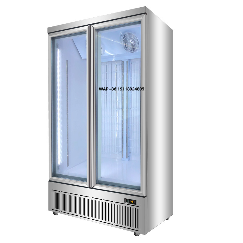 Commercial -22 Air Cooling Qui - Glass Cabinet Display ulasan dan harga