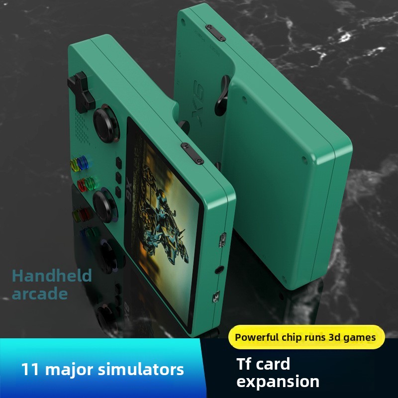 X6 game console handheld emula - Joystick Arcade Parts ulasan dan harga
