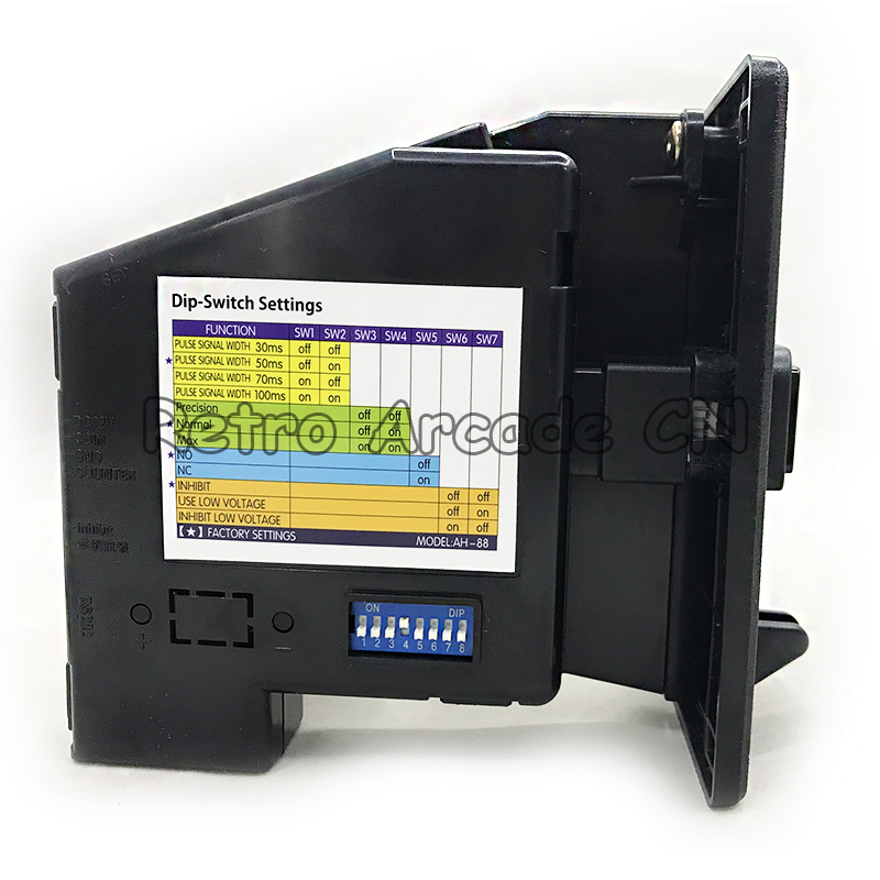 CL LED Logo Multi Coin Accepto - Vending Arcade Games ulasan dan harga