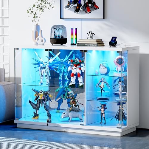 Glass Display Cabinet with Loc - Glass Cabinet Display ulasan dan harga